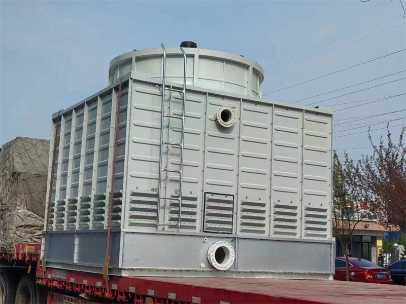 玻璃钢圆形冷却塔和方形冷却塔在结构、性能及适用场景上存在得差异
